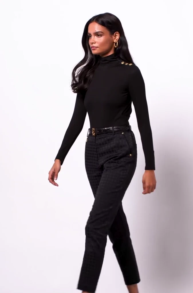 Bexley Tailored Trouser (Houndstooth Jacquard) – Holland Cooper ®