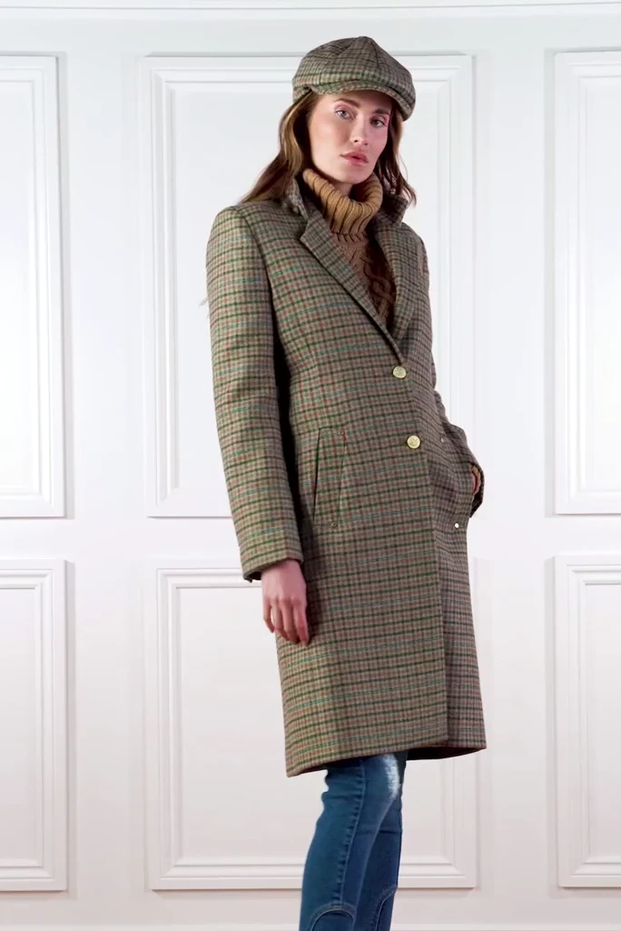 【CURRENTAGE】Coated Tweedハリントンジャケット CCL CURRENTAGE】Coated Tweedハリントンジャケット CCL