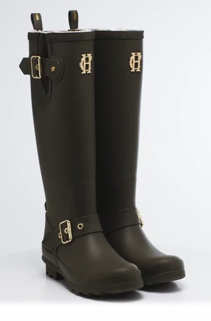 Sherpa Lined Regency Wellington (Matte Green) – Holland Cooper US