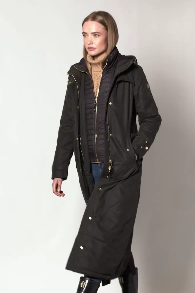 Wax Longline Field Coat (Dark Olive) – Holland Cooper US