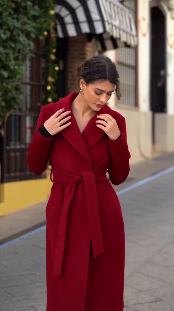 Midi Cashmere Coat Sabina – Gaâla