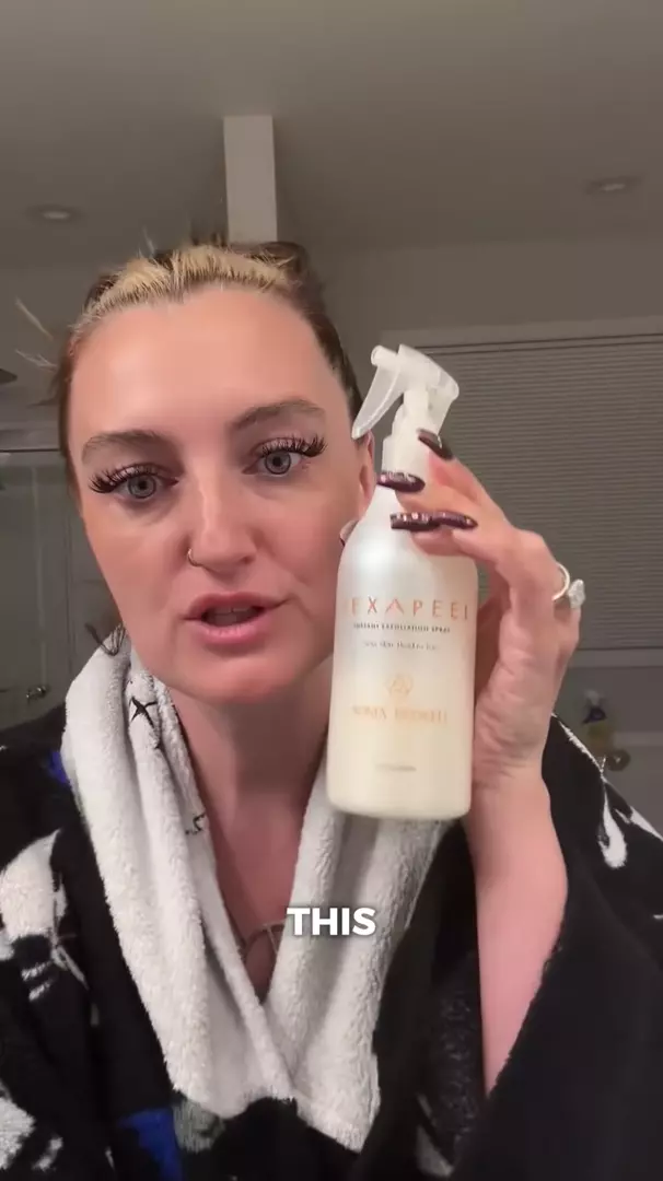 Sexapeel Instant Exfoliation Spray | Gentle Chemical Exfoliant