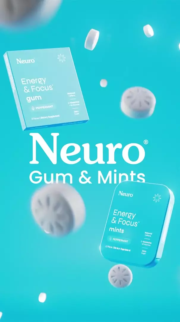 Variety Pack Energy & Focus Gum – Neuro