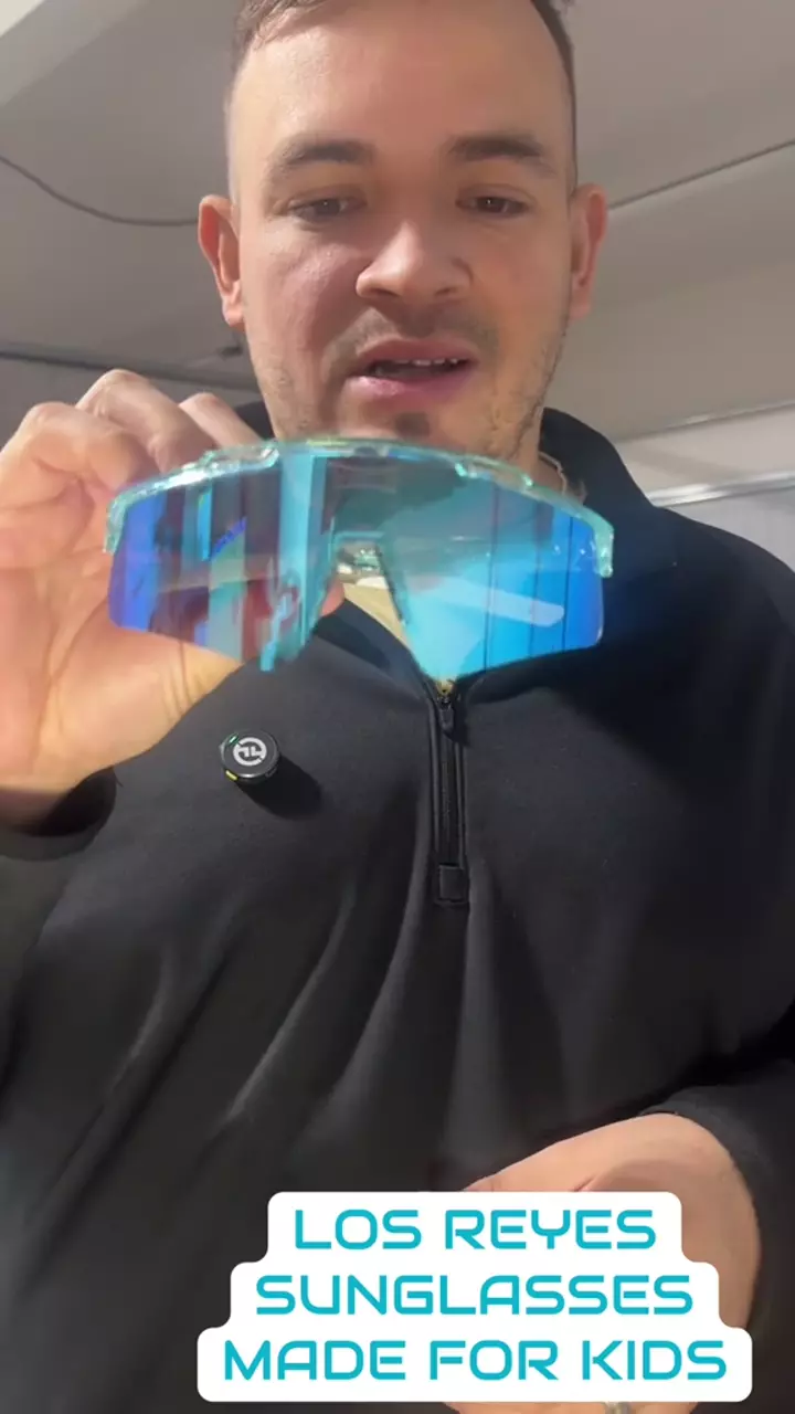 Cream Youth Sunglasses- Lightweight TR90 Frame, UV400 Lenses