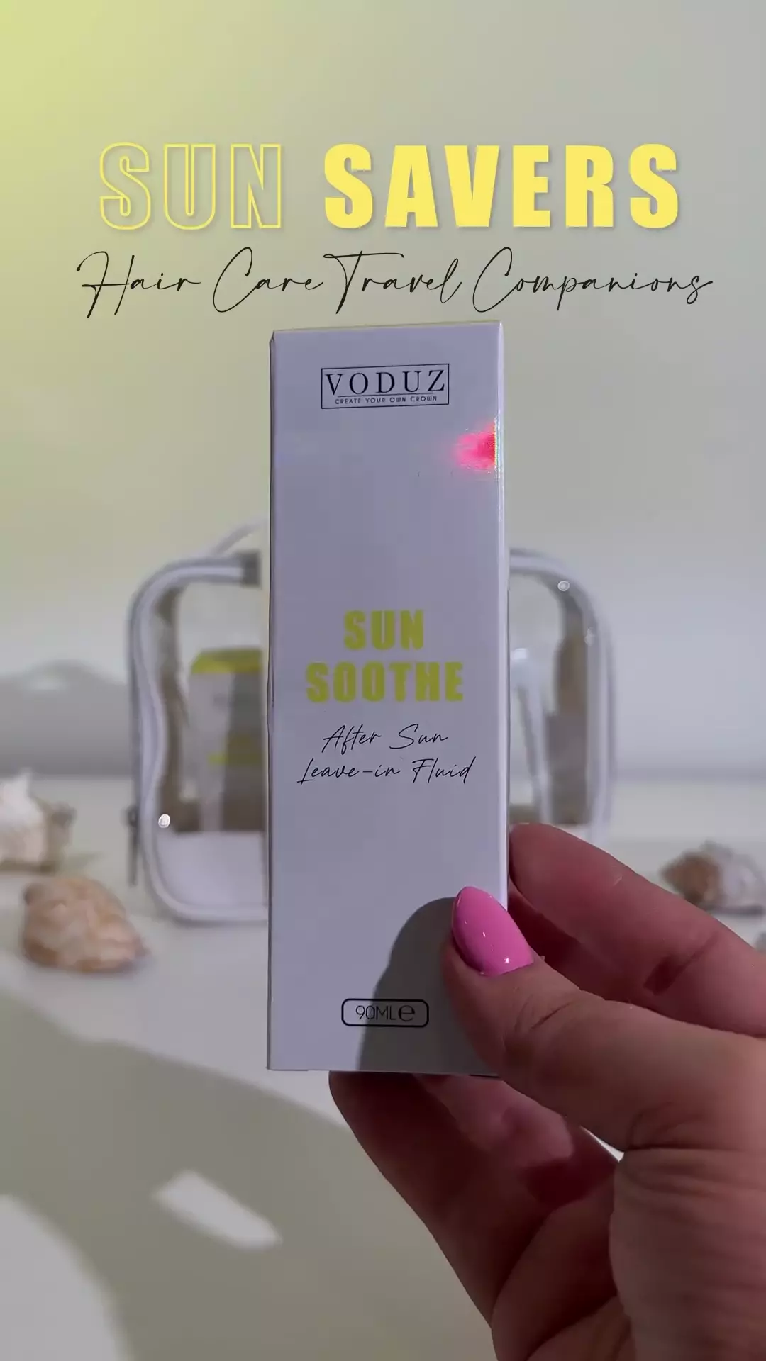 Sun Savers' Travel Set | Hair Sun Protection & Repair – Voduz Hair