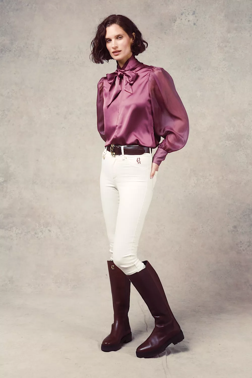 Ariella Blouse (Berry) – Holland Cooper US