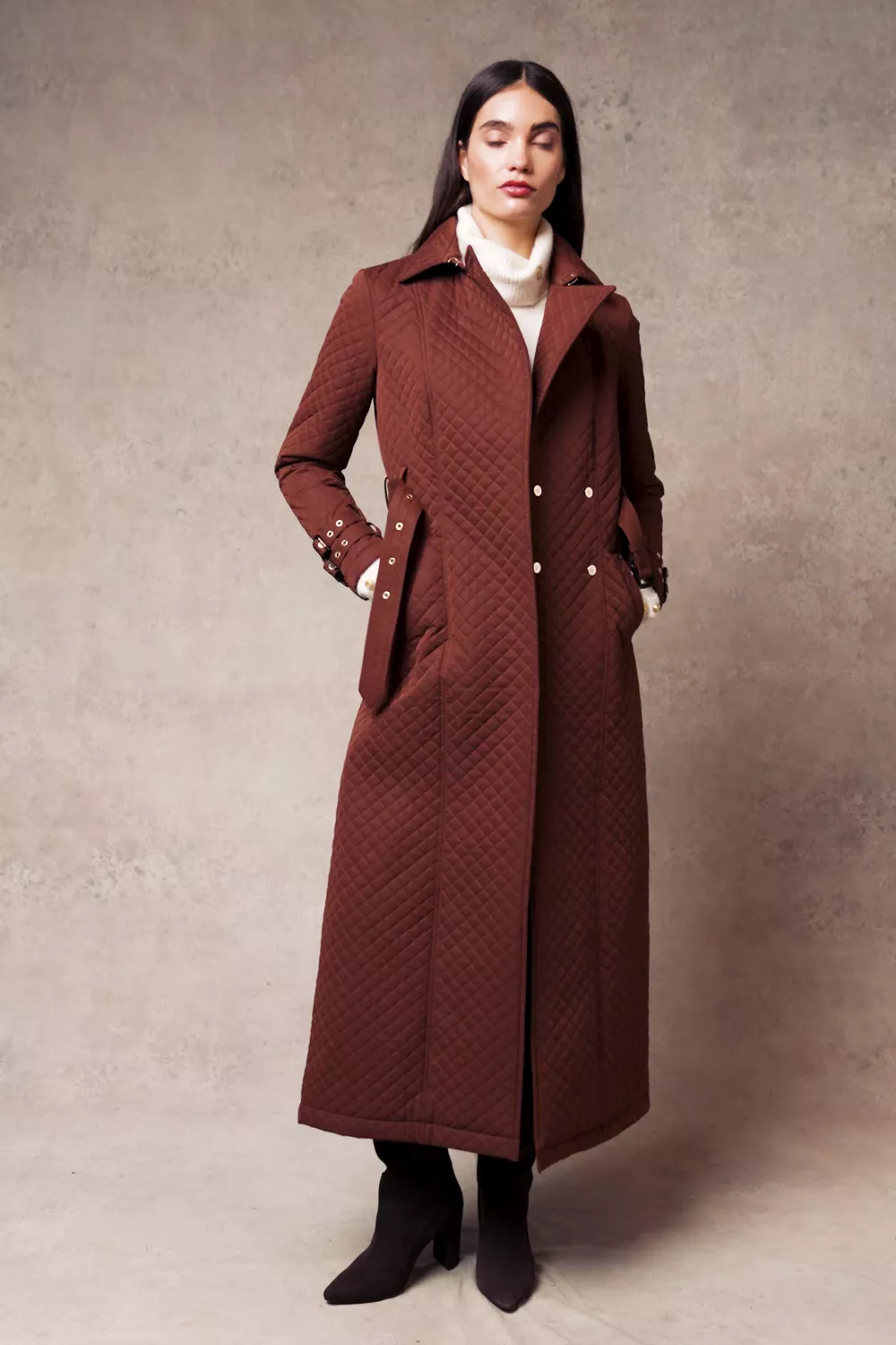 Leyburn Coat (Dark Amber) – Holland Cooper US