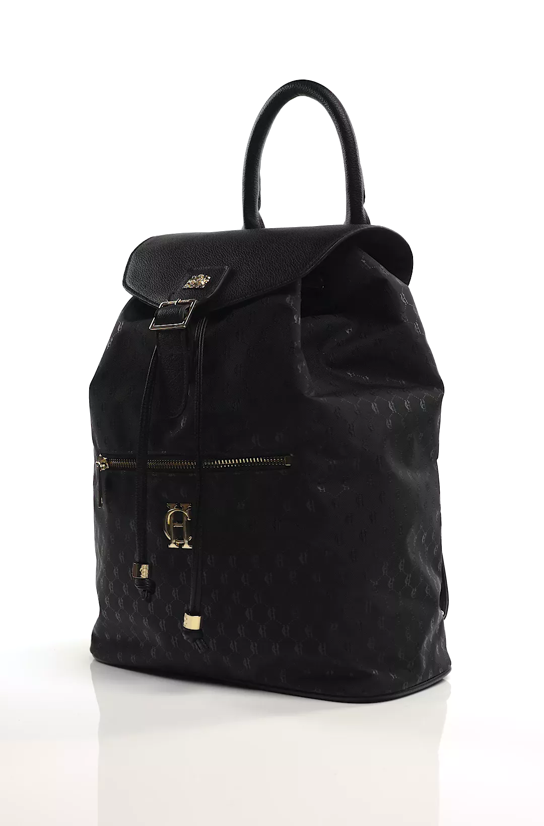 Regency Backpack (Black Monogram) – Holland Cooper US