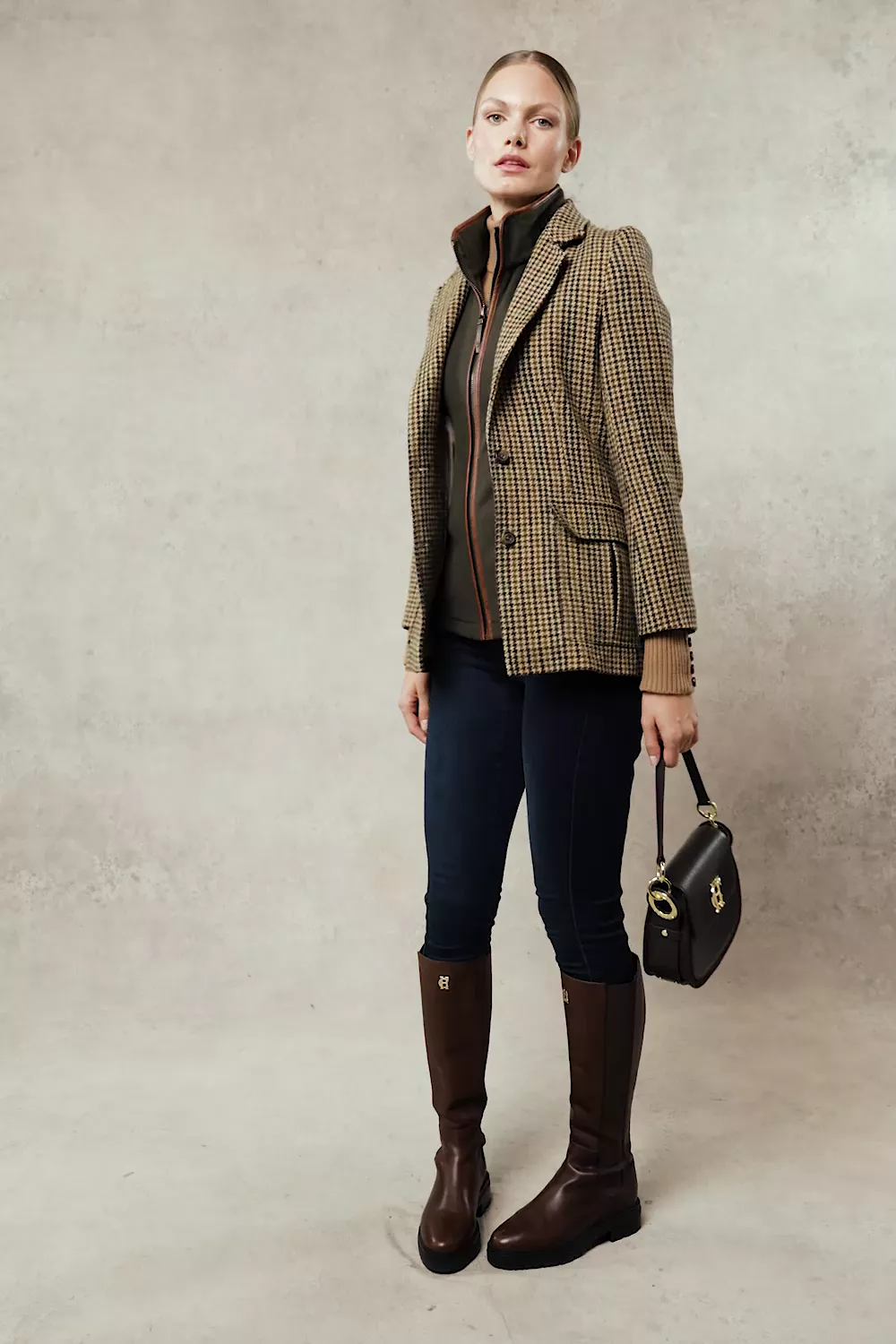 Country Fleece Gilet (Khaki) – Holland Cooper US