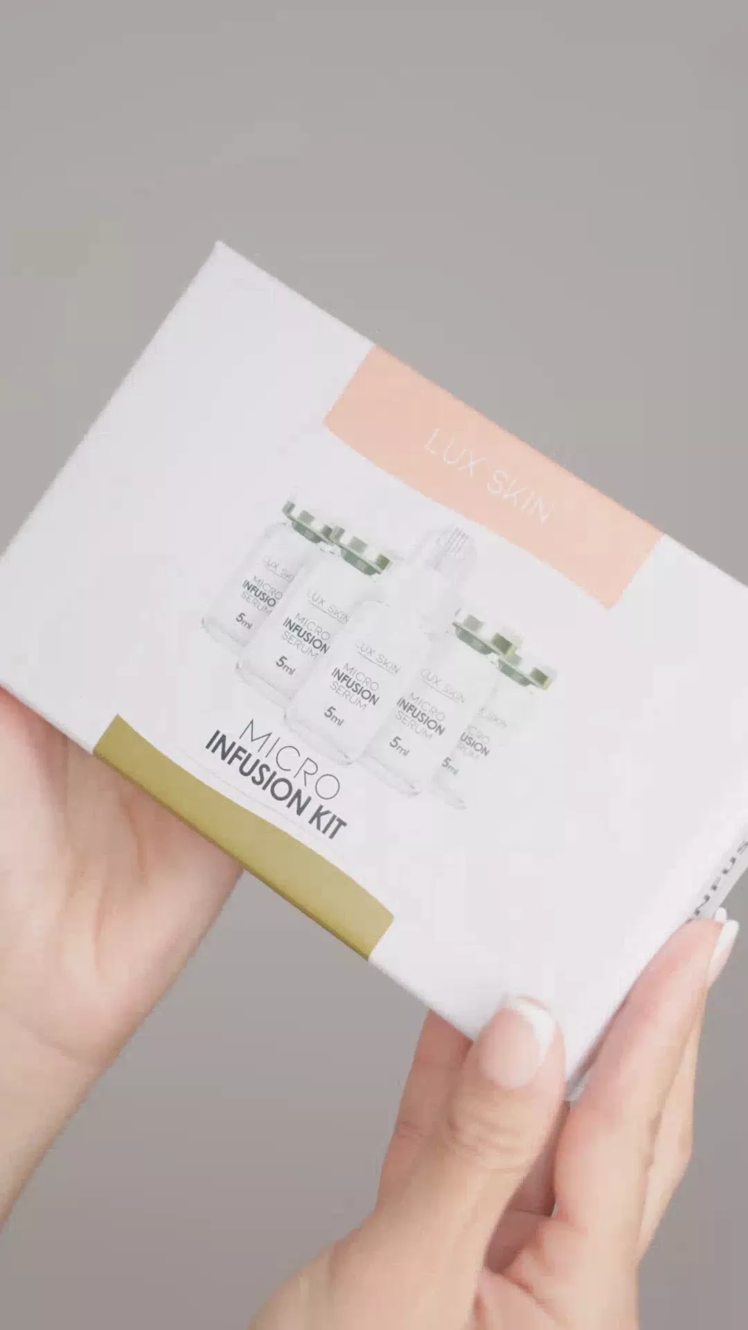 LUX SKIN® Micro Infusion Kit with Peptides (Anti Aging)