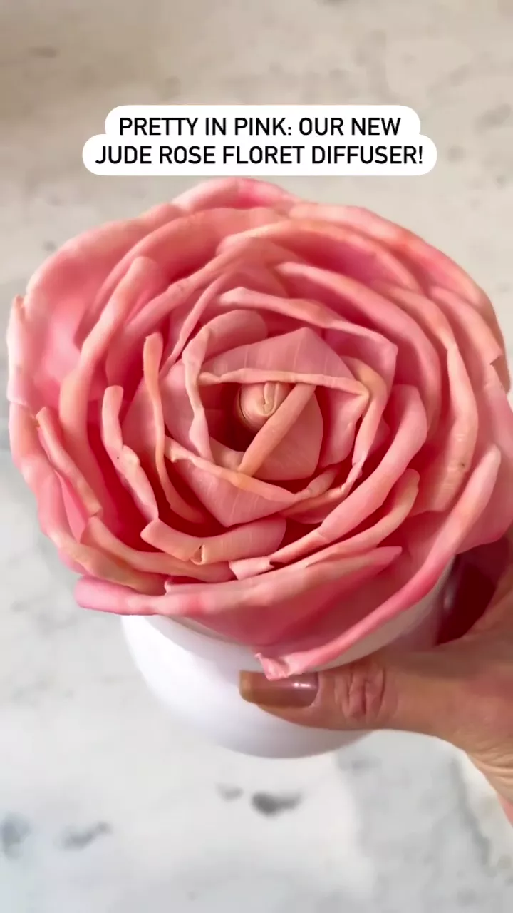 Jude Rose Floret Diffuser | Florica – Spongellé