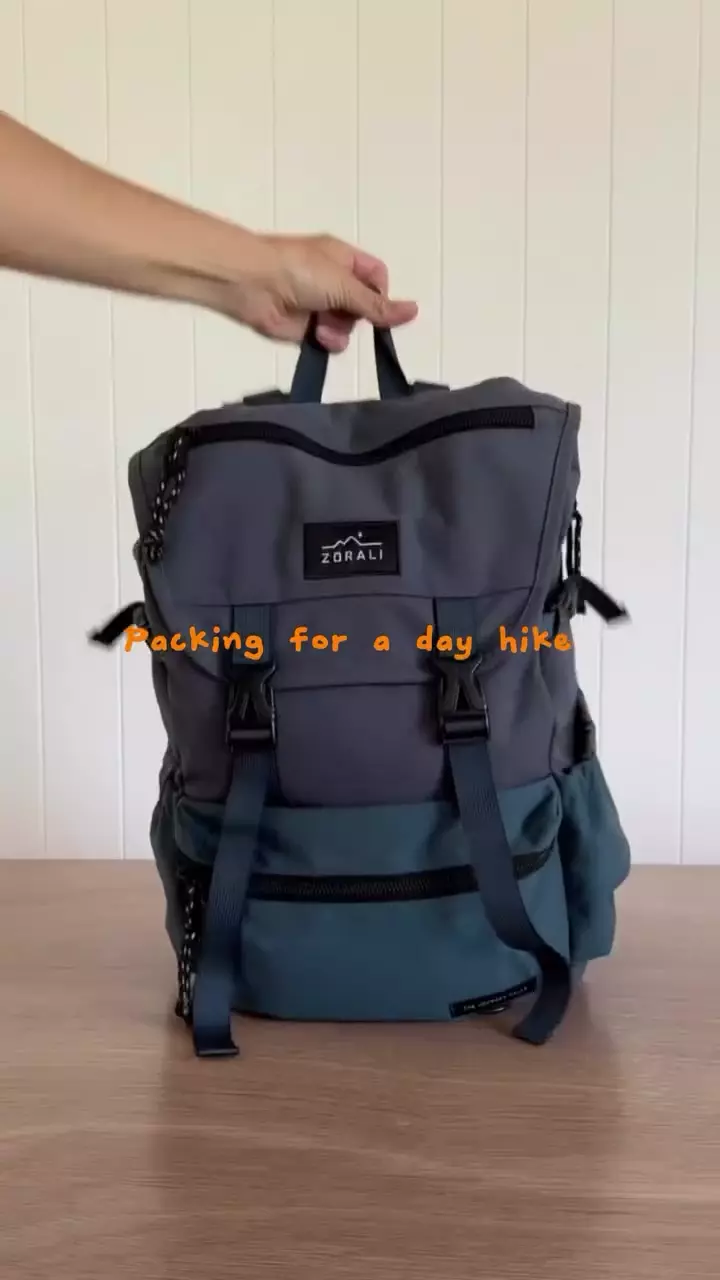 Hiking Travel Backpack with Laptop Pouch - Zorali Escapade