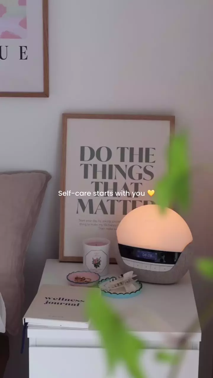 Lumie® Bodyclock Luxe 700FM SAD Wake-up Light Alarm Clock