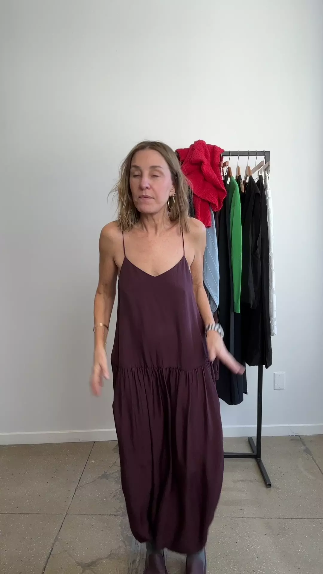 Spring Acetate Strappy Jalouise Dress – Tibi Official