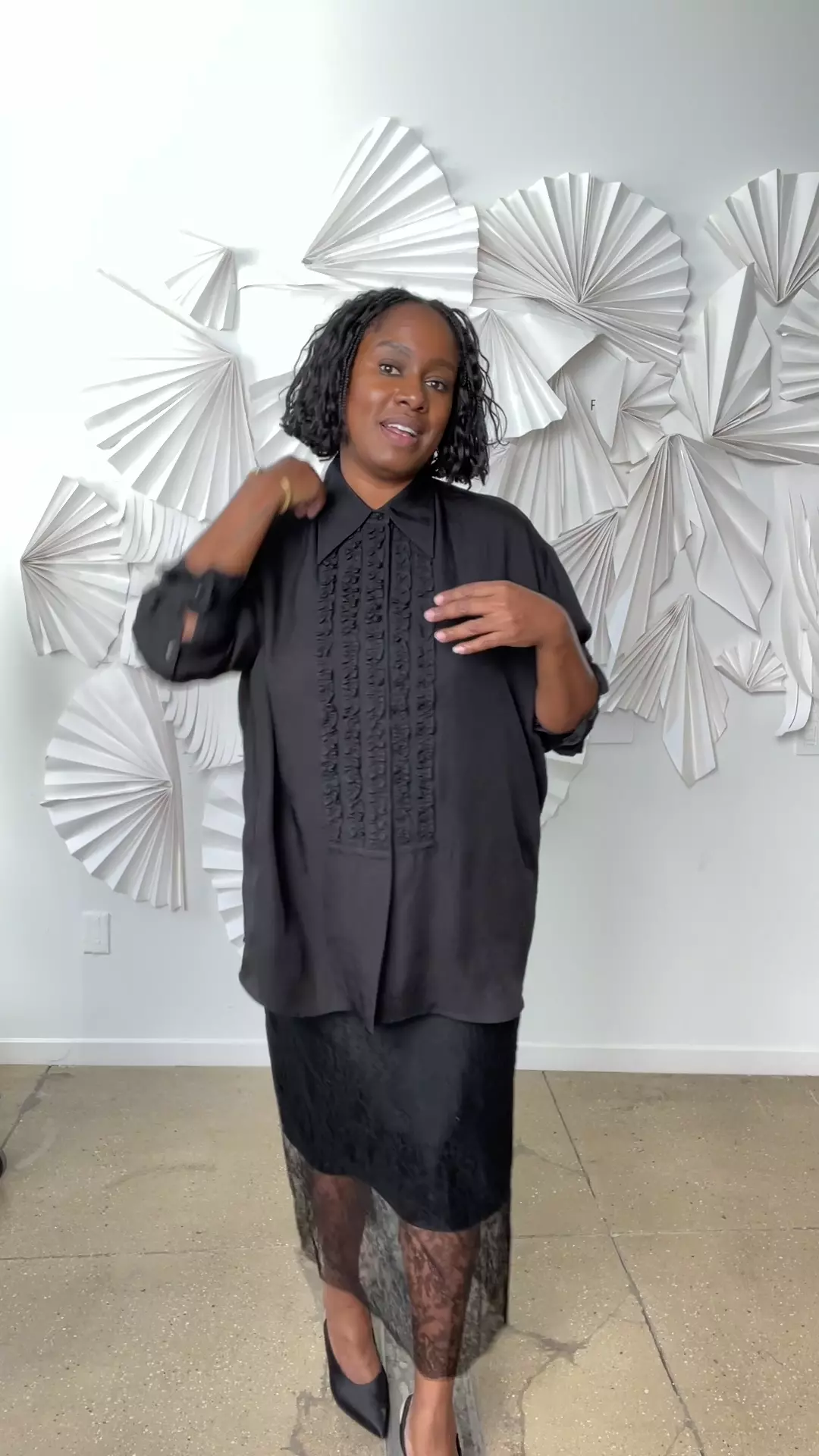 Chantilly Lace Slip Skirt – Tibi Official