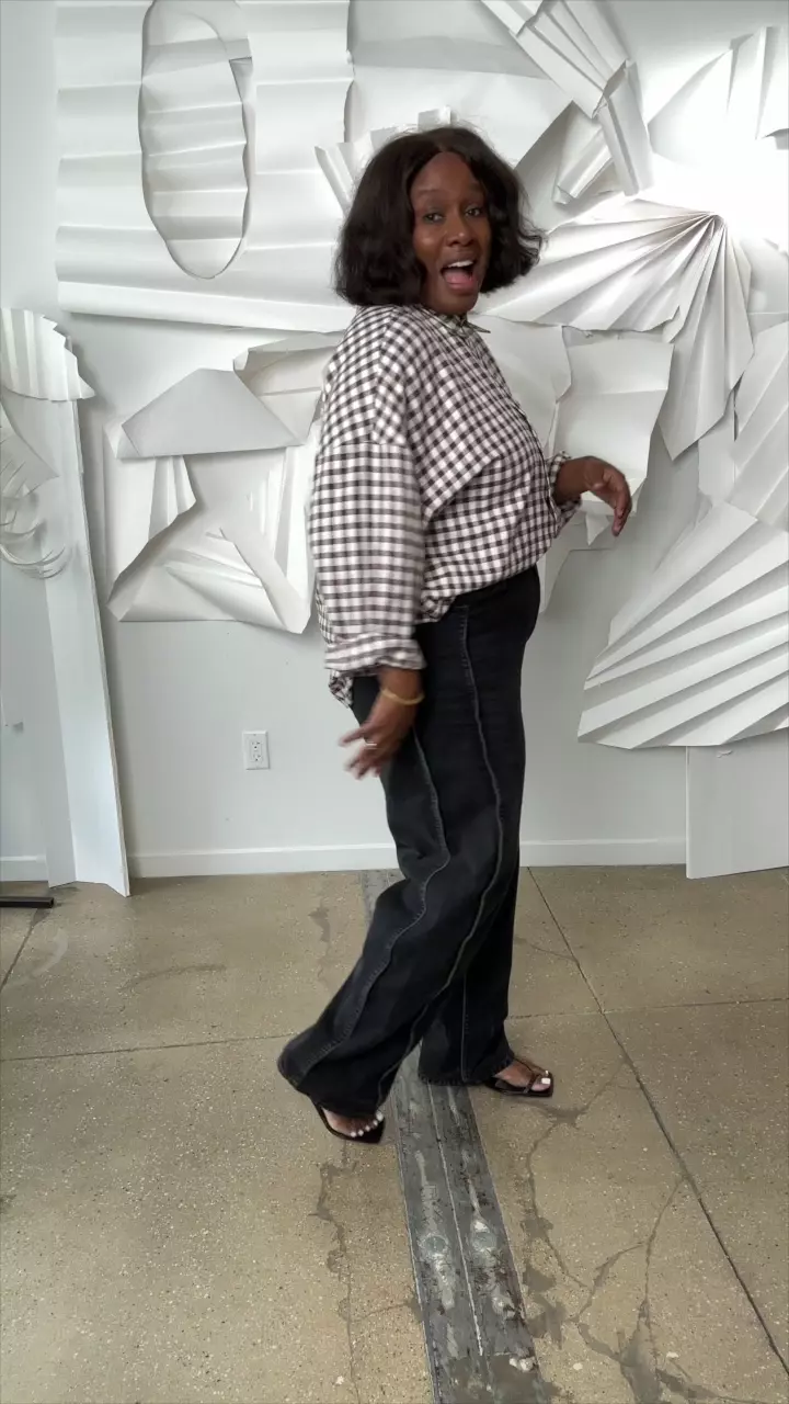 Vintage Black Denim Sid Jean – Tibi Official