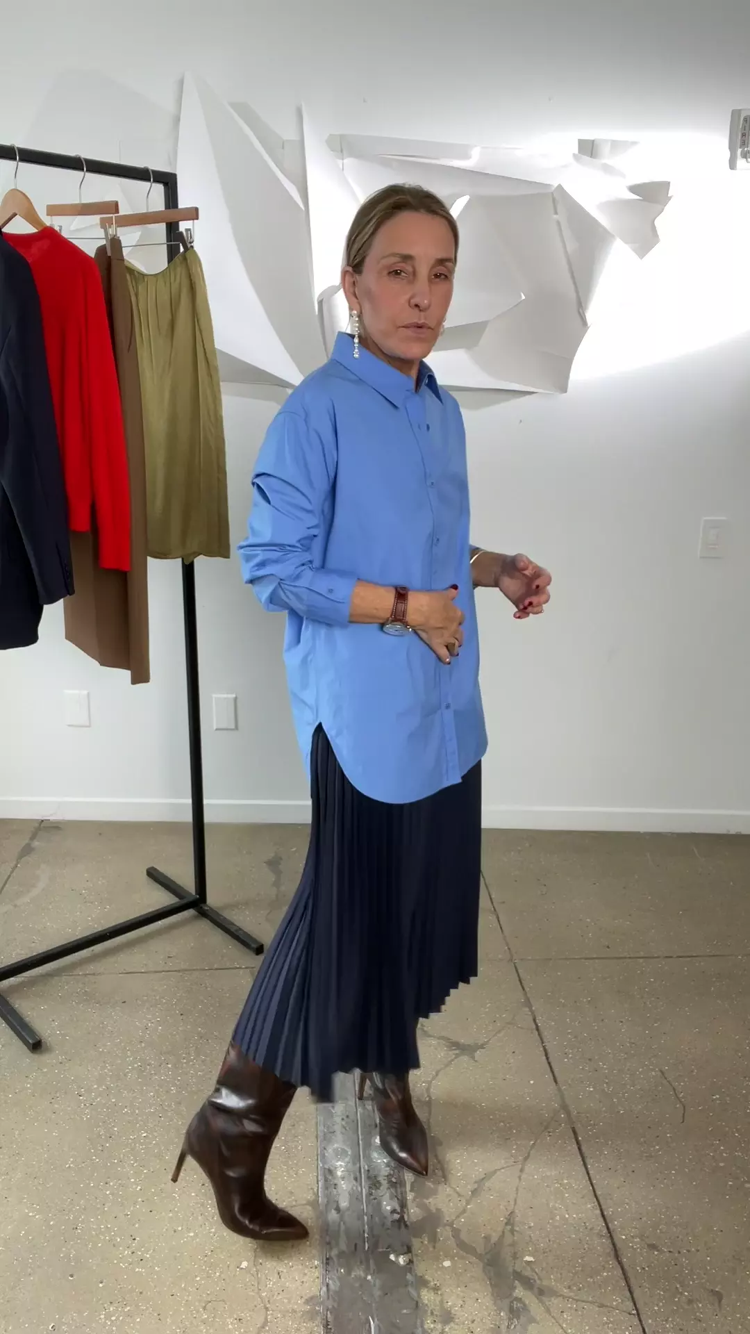 Charlie Men's Slim Shirt – Tibi Official