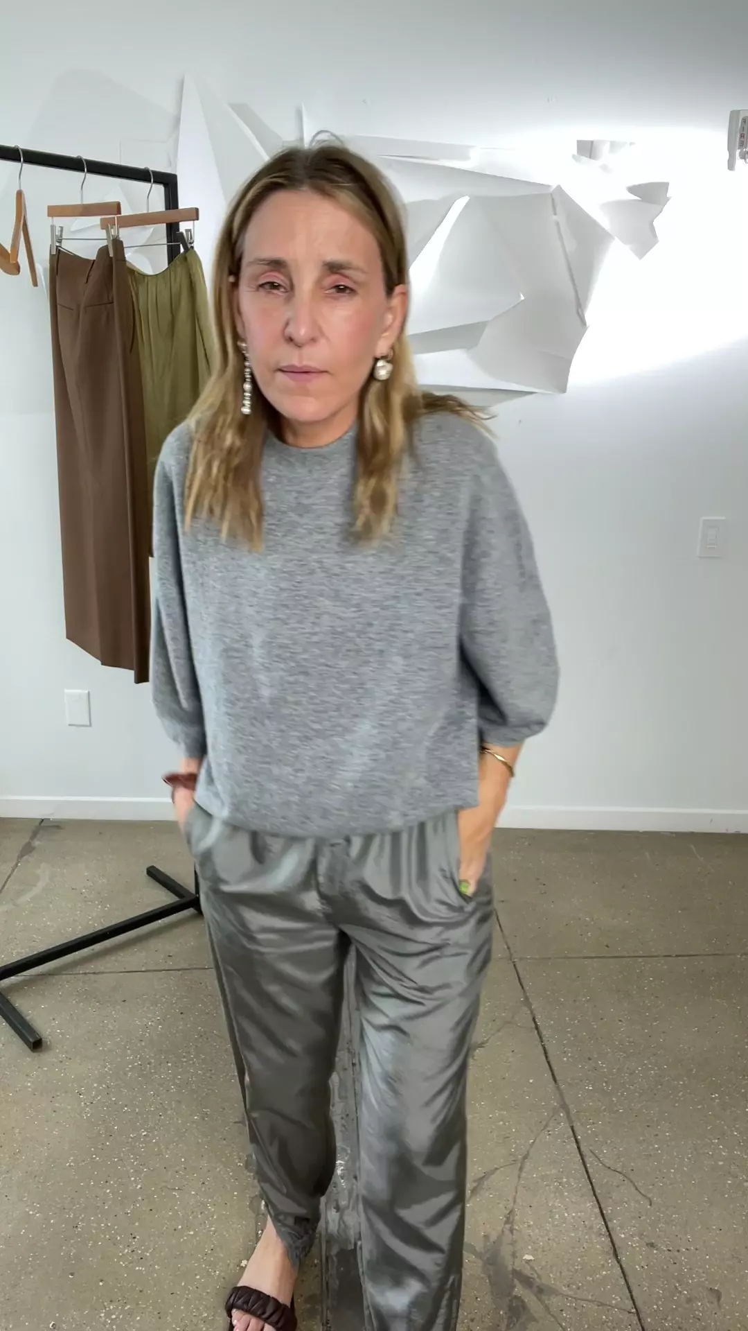 Washable Cashmere Oversized Easy T-Shirt – Tibi Official