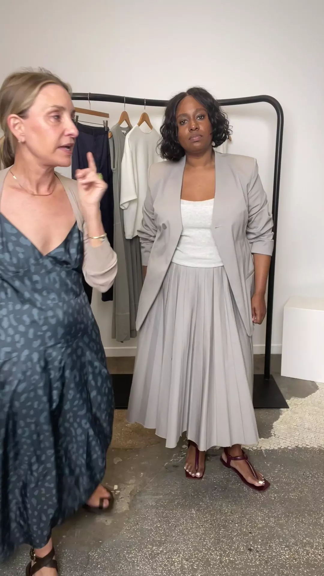 Oliver Cotton Stretch Tricotine Sculpted Blazer – Tibi Official