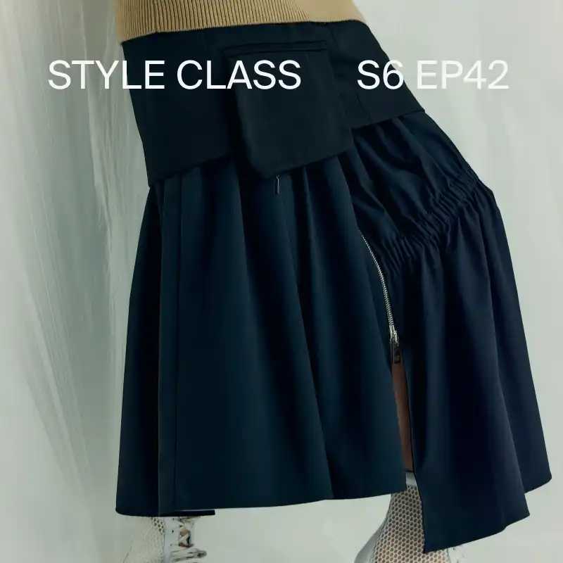 Coated Basketweave Pencil Skirt – Tibi Official